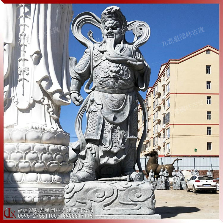 石雕伽藍(lán)菩薩圖片