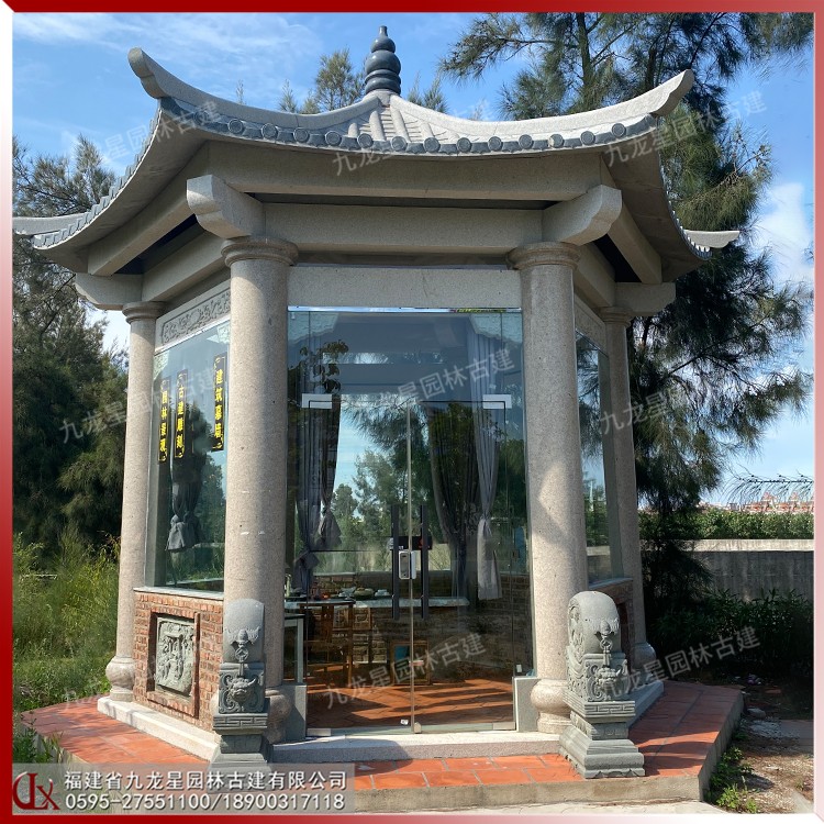 園林景觀石亭子圖片