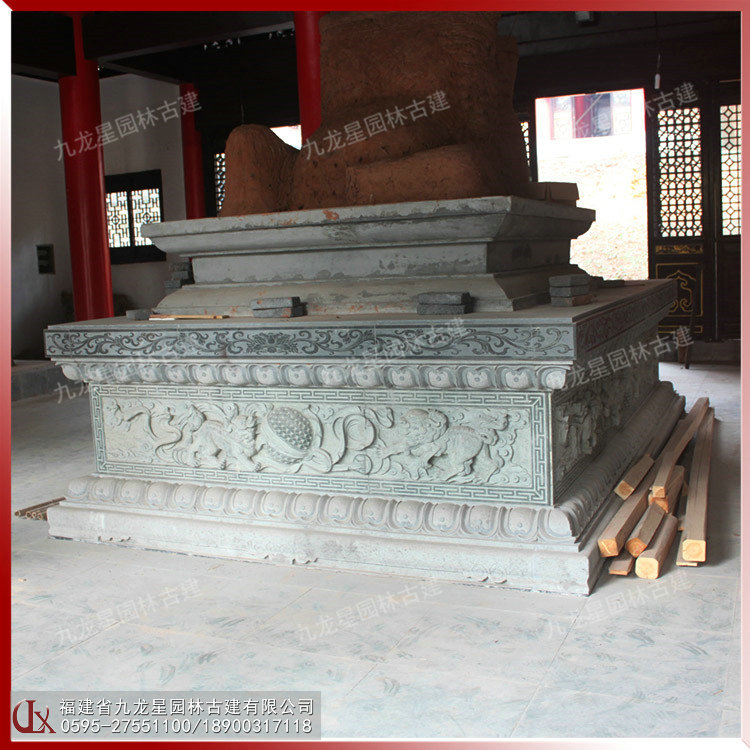 石雕須彌座圖片