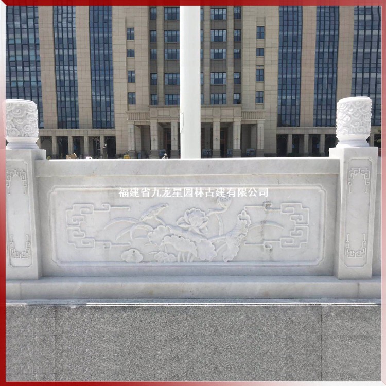 石雕欄桿梅蘭竹菊?qǐng)D片