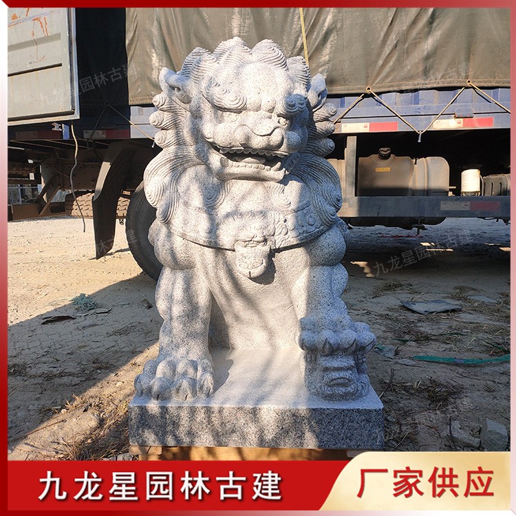 門(mén)口石獅子圖片