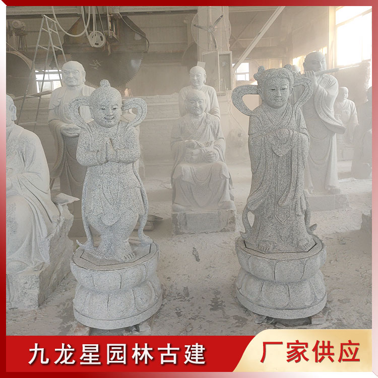 1641526164469509.jpg 善財(cái)龍女童子雕像