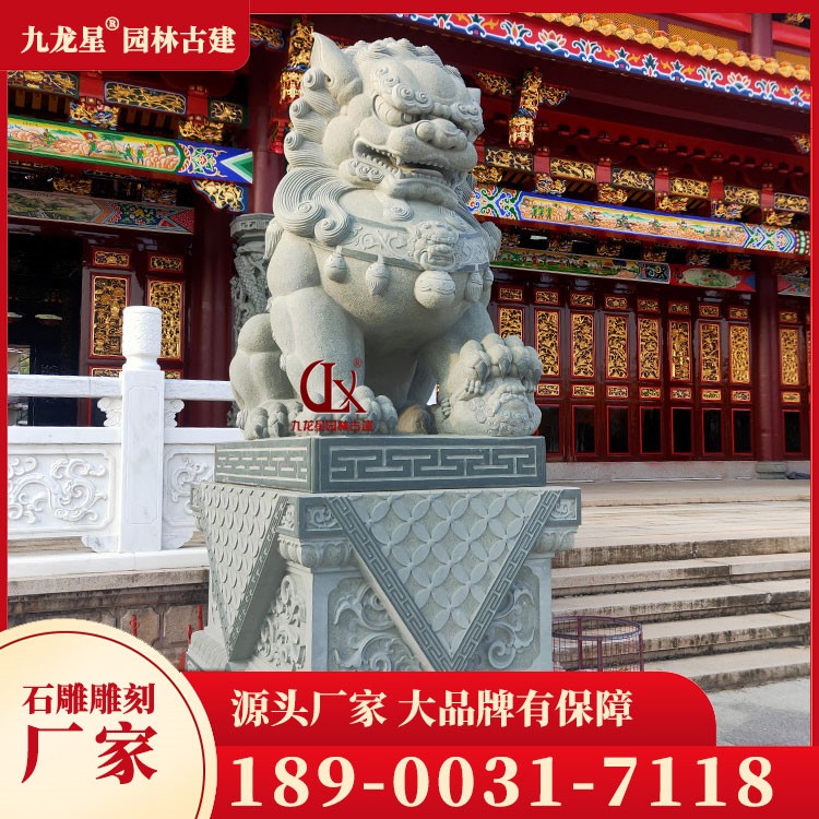 1679733041100436.jpg 大門口石獅子圖片